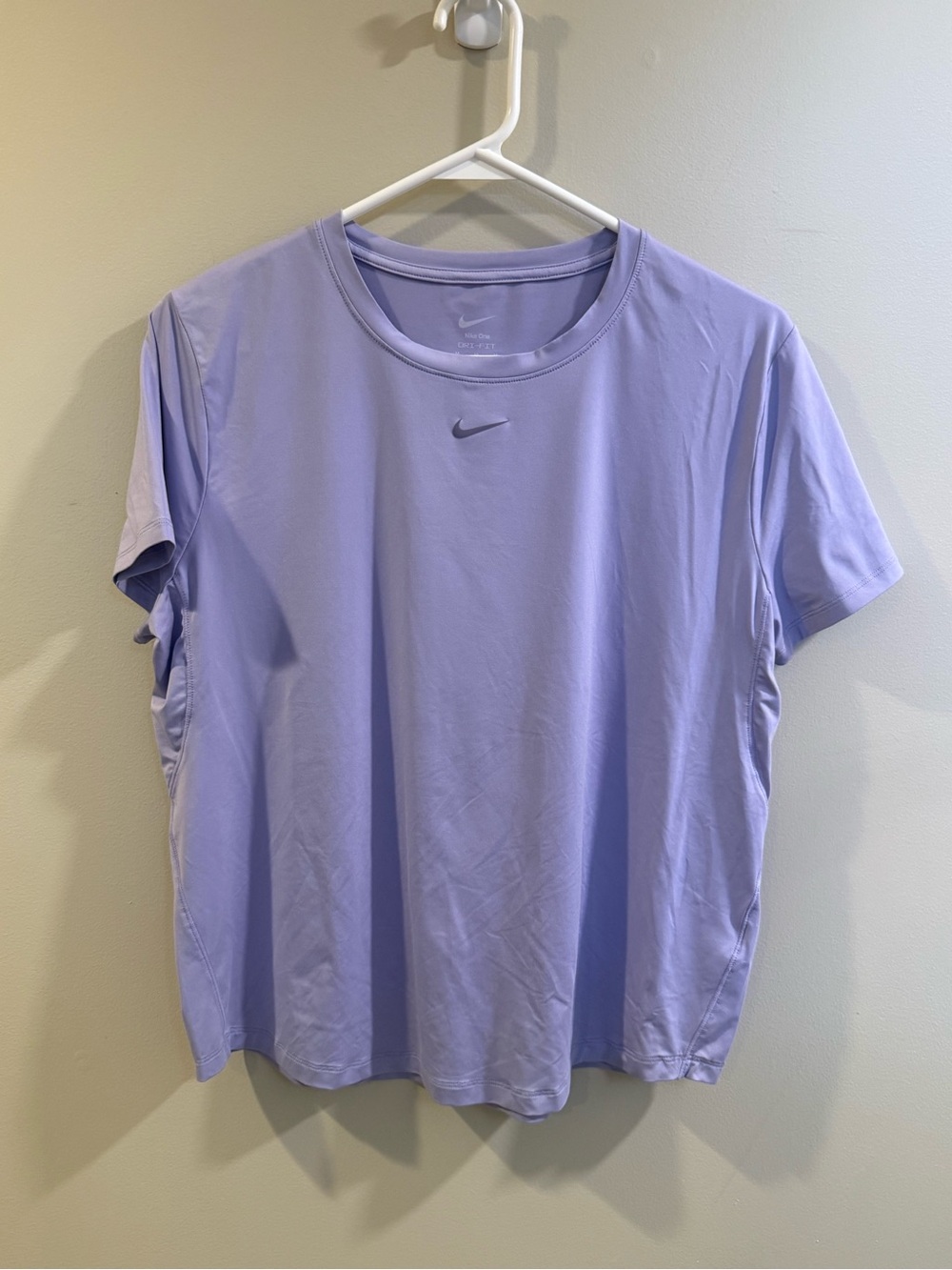 Nike Lavender Short-Sleeve Dri-FIT Tee